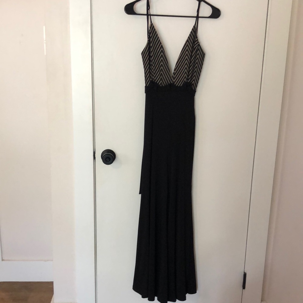 Black pant suit